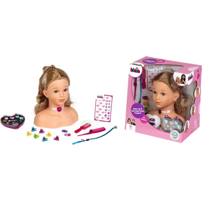 Tete a coiffer et a maquiller Sophia Princess Coralie avec accessoires - KLEIN - 5240