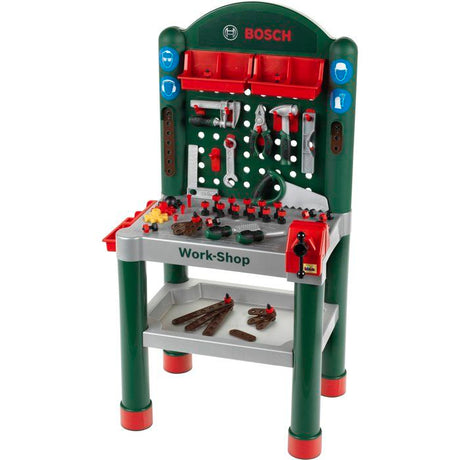 KLEIN - Jouet Etabli Bosch Work-Shop avec 79 accessoires