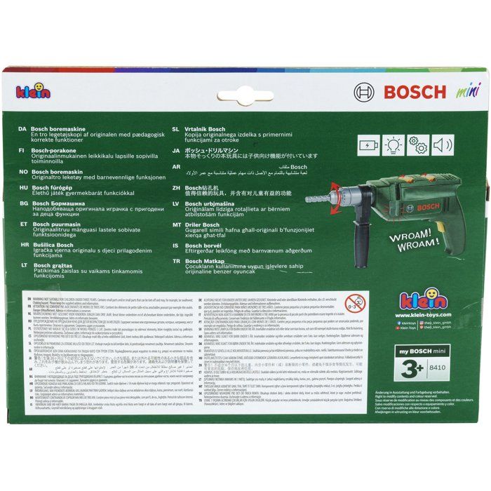 Perceuse électronique Bosch - KLEIN - 8410 - Des 3 ans