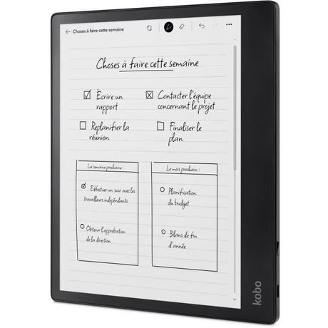 Liseuse Kobo Elipsa 2E – Écran tactile 10,3 – Stylet inclus – WiFi – eBook Reader