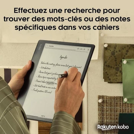 Liseuse Kobo Elipsa 2E – Écran tactile 10,3 – Stylet inclus – WiFi – eBook Reader