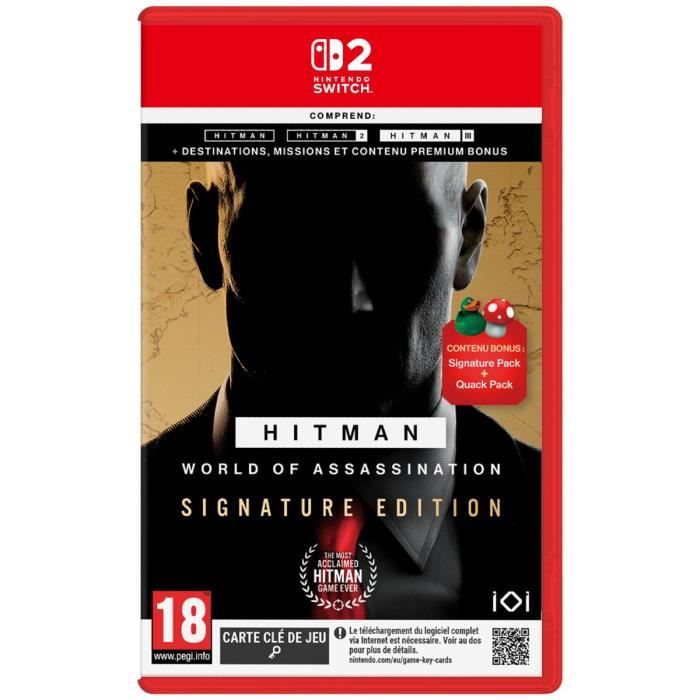 HITMAN World of Assassination - Signature Edition  Jeu Nintendo Switch 2
