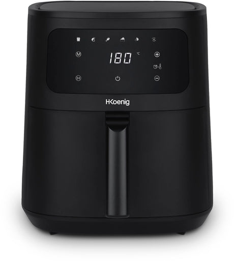 Friteuse sans huile HKoeNIG - FRY860 - Capacité 6L - 6 programmes de cuisson - 1500W
