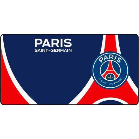 Tapis de souris gaming - KONIX - PSG - XXL 90 x 46 cm - Surface silicone 3D ultra fine - Base antidérapante en caoutchouc - Bleu