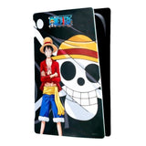 Façade de protection - KONIX - One Piece - PS5 - Silicone - Antichoc - Anti-rayures - Motif Luffy - Noir