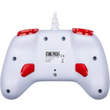 Manette de jeu - Nintendo Switch, Switch 2 et PC - One Piece - Filaire - Blanc - Fonction vibration - Câble 3 m - Luffy - Konix