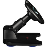 Volant Racing Wheel - Manette Joy-Con Nintendo Switch 2 - Konix - Compatible Mario Kart World - Fixation ventouse - Noir