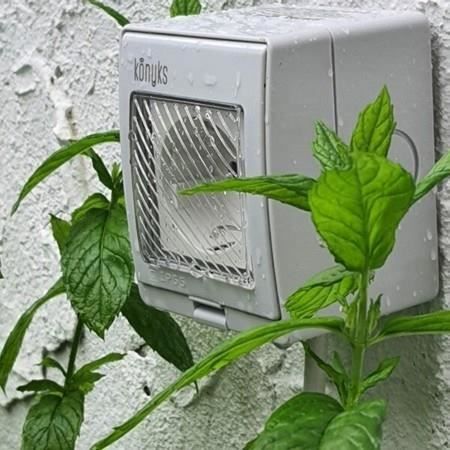 Prise extérieure - KONYKS - Pluviose FR - WiFi - Blanc