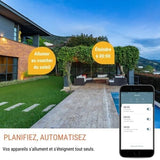 Prise extérieure - KONYKS - Pluviose FR - WiFi - Blanc