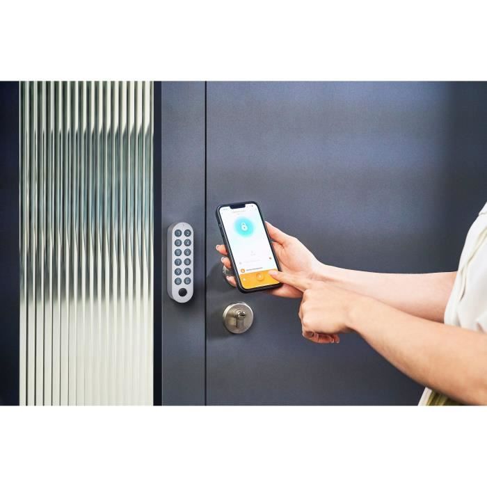 Kit serrure de porte d'entrée - KONYKS - Lockin G30 Pro - Digicode et hub inclus