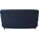 Canapé convertible clic-clac 3 places KRISTEN - Largeur 199 cm - Matelas 14 cm - Coffre de rangement