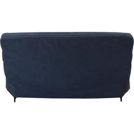 Canapé convertible clic-clac 3 places KRISTEN - Largeur 199 cm - Matelas 14 cm - Coffre de rangement