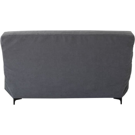 Canapé convertible clic-clac 3 places KRISTEN - Largeur 199 cm - Matelas 14 cm - Coffre de rangement