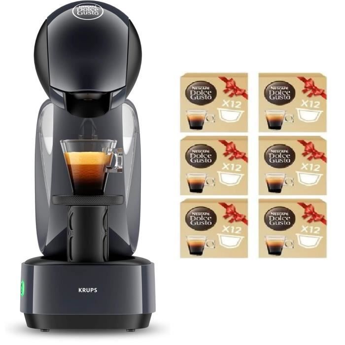 KRUPS Nescafé Dolce Gusto Infinissima + 6 boites de café bio, Offre antigaspillage YY5056FD