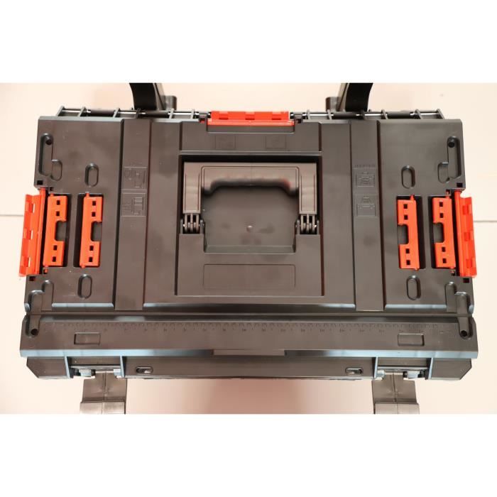 Trolley - KS TOOLS - 850.0381F - Trolley pour caisse a outils - Caisse mobile SCM - Malette outils avec roues