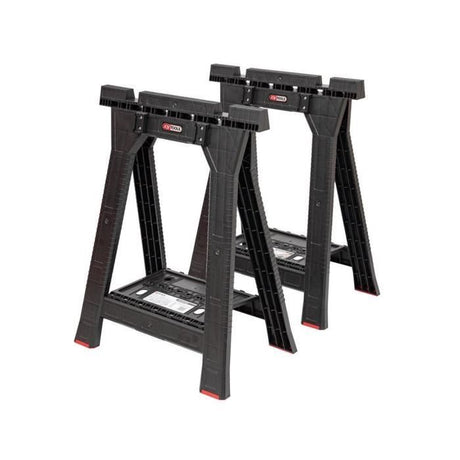 Tretaux - KS TOOLS - 850.0390F - Treteaux pliant pour caisse SCM - Treteaux pour etabli - Traiteau pliable