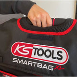 Sacoche porte-outils - KS Tools - SMARTBAG XL - 25L - Tissu ultra résistant - Rouge/Noir