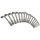 Clés a pipe - KS TOOLS - 517.0441 - Boite de 16 clés a pipe débouchées métriques - Clés 6 pans - De 8 a 24 mm