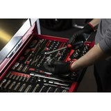 Module - KS TOOLS - 711.1011 - Module de douilles et accessoires - 1/4 - 3/8 - 1/2 - 175 pieces