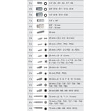 Module - KS TOOLS - 713.5010 - Module d'embouts de vissage et douilles Torx - 88 pieces