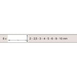 Module - KS TOOLS - 713.5017 - Module de clés mâles 6 pans - Poignée en T - Pour servantes et établis