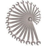 Jeu de 25 clé mixtes - KS TOOLS - 922.0075 - Clés mixtes métriques en trousse - 6 a 34 mm - Angle de fourche 15°