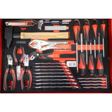 Module - KS TOOLS - 714.0184 - Composition d'outils 2 tirois - Pour servante - 184 pieces