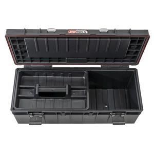 Caisse a outils - KS TOOLS - 850.0383 - 650x270x272mm - Poignée amovible - PVC noir