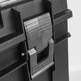 Caisse a outils - KS TOOLS - 850.0383 - 650x270x272mm - Poignée amovible - PVC noir