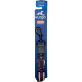 Laisse mains libres - KURGO - QUANTUM - 6 positions - 120 a 180 cm - Violet