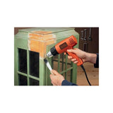 Décapeur thermique filaire - BLACK+DECKER - KX1650-QS - 1750W - 600°C max - 2 débit d'airs