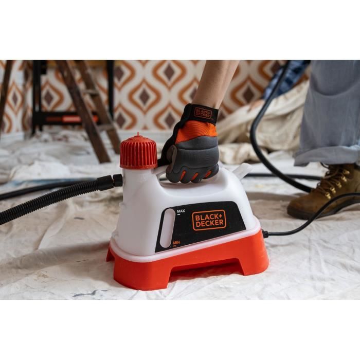 Décolleuse de papier peint - BLACK+DECKER - KX3300-QS - 2400W - réservoir 4L