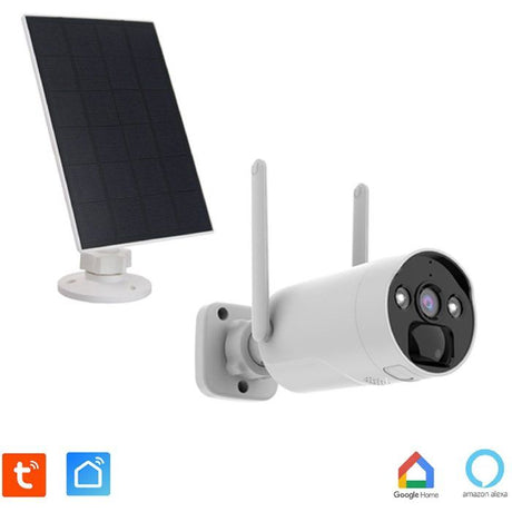 Caméra 4MP rechargeable + Panneau solaire - KYF - Pour KIT écran 7' enregistreur 4MP ULTRA HD