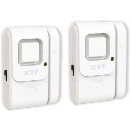 Lot de 2 mini alarmes - KYF - Fenetre/porte - Fonction carillon