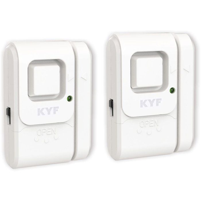 Lot de 2 mini alarmes - KYF - Fenetre/porte - Fonction carillon