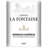 Château La Fontaine 2022 Bordeaux Supérieur - Vin rouge de Bordeaux - Bio