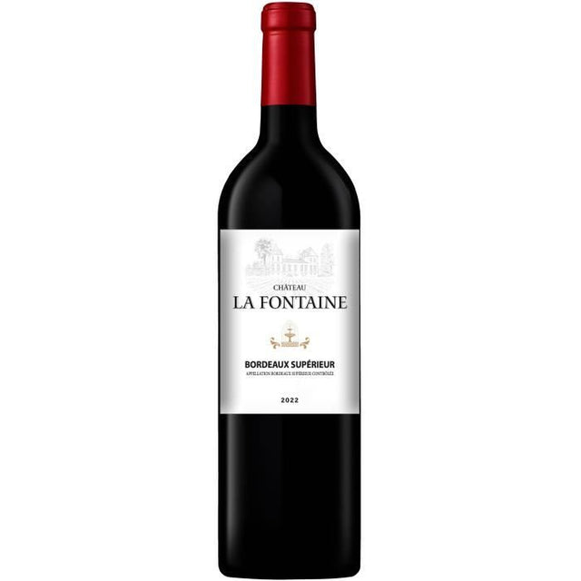Château La Fontaine 2022 Bordeaux Supérieur - Vin rouge de Bordeaux - Bio