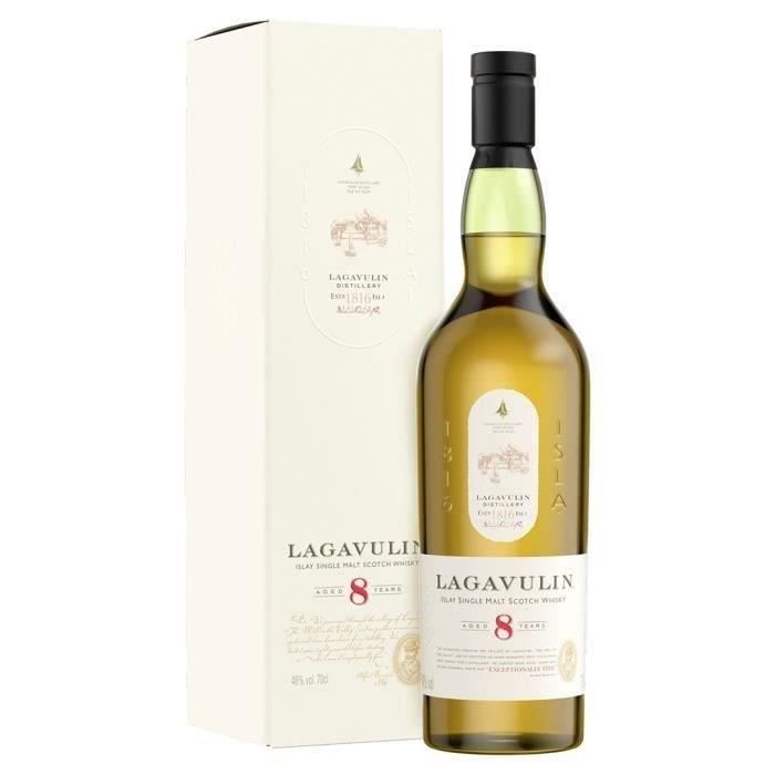 Lagavulin - 8 ans - Edition Limitée - 200e Anniversaire - Single Malt Scotch Whisky - 48.0% Vol. - 70cl