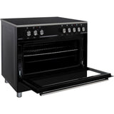Cuisiniere vitrocéramique BERTAZZONI LA GERMANIA CD9VN - 5 foyers - 2730 W - 90 cm