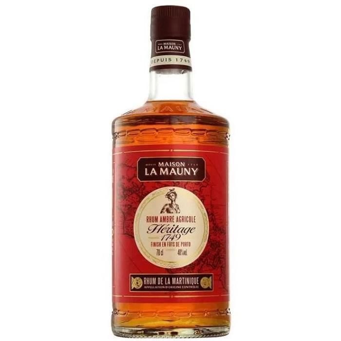 Maison La Mauny - Héritage - 1749 - Rhum - 40,0% Vol. - 70cl