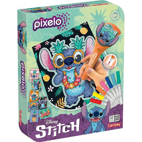 JOUET - LANSAY - Pixelo Stitch - 8 illustrations - Multicolor - Des 6 ans