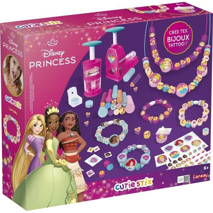 Atelier créatif - LANSAY - Disney Princess - 14 Stix - Découpe et perçage - Des 6 ans