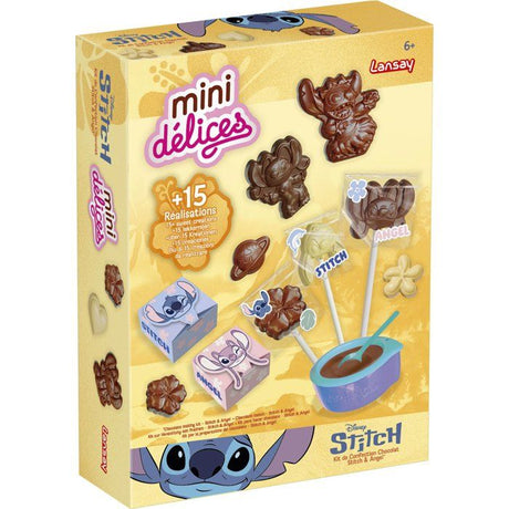 Mini délices - LANSAY - Kit de confection chocolat Stitch & Angel - Des 6 ans