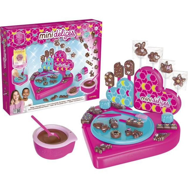 Atelier Chocolat 5 En 1 - MINI DÉLICES - LANSAY - Activités Artistiques - Cuisine Créative - Des 6 ans