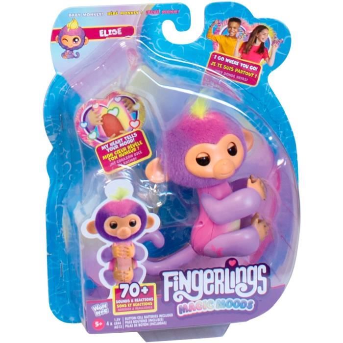 Fingerlings - LANSAY - Magic Moods Elise - Jeu de récré - Des 5 ans