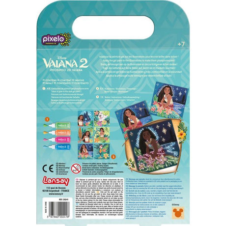 Pixelo - LANSAY - Phospho 2D Vaiana - Des 7 ans