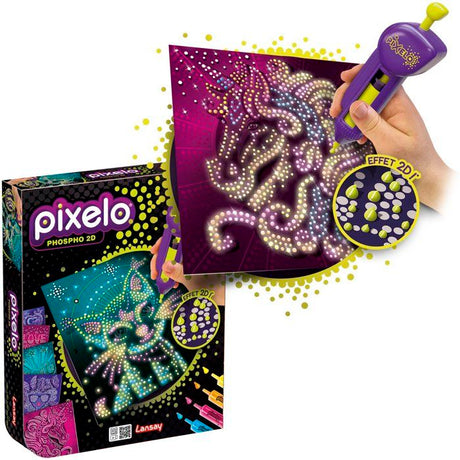 Jeu de coloriage - LANSAY - 20285 - Pixelo Phospho 2D