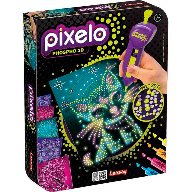 Jeu de coloriage - LANSAY - 20285 - Pixelo Phospho 2D