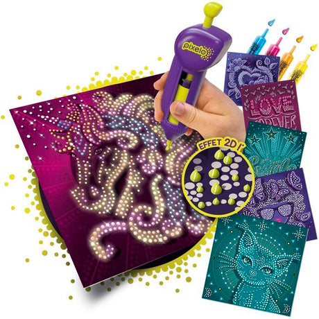Jeu de coloriage - LANSAY - 20285 - Pixelo Phospho 2D