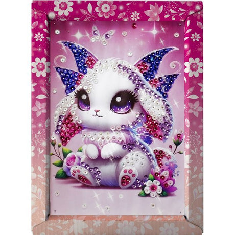 Kit loisir créatif - LANSAY - Collection sequins féérique - Lapin - Des 6 ans